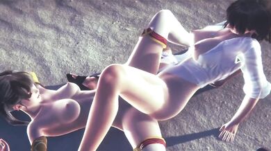 Koharu Nanami Venus Island slam her butt Venus app smears fanservice
