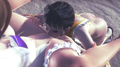 Koharu Nanami Venus Island slam her butt Venus app smears fanservice