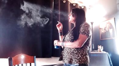 Abby and Anna power smoking compilation MILF lesbian heavy smoker