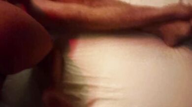 Hot wife fucked in the glory hole by tattooed black stud while cuck husband jerks off
