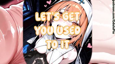 Futa Nun drains girlfriend for cash thick glut slobber hentai threesome