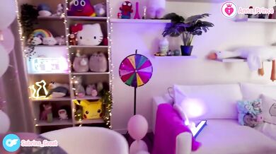 Ginger teen strips naked for hot solo fun with sloppy ass