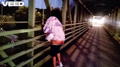Longest public motorcycle ride solo exhibitionist in NYC highways bridges