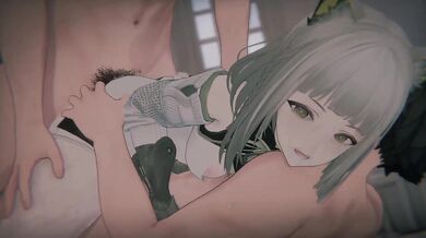 Arknights M3 Endfield POV Sandwich DP Creampie Threesome Hentai