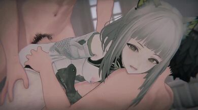 Arknights M3 Endfield POV Sandwich DP Creampie Threesome Hentai
