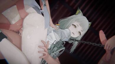 Arknights M3 Endfield POV Sandwich DP Creampie Threesome Hentai