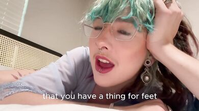 Diary foot fetish exposed POV big feet footjob solo amateur