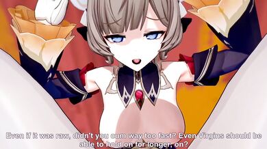 Genshin Impact Hardcore Hentai Columbina Futa Anal Orgy