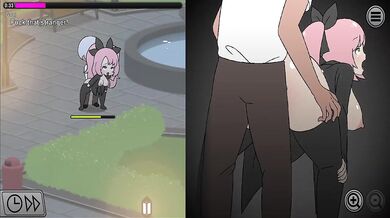 Nicole’s new hentai game part 2 destroyed her thick ass and sloppy cunt