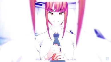 Makima and Lisa Railed Hard Cum Compilation 3D Animation Thick Thighs Big Tits
