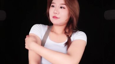 ASMR hot girl does anything for treasure roleplay while rocking leather PVC suit