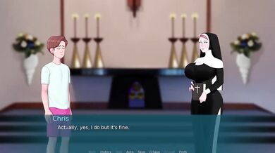 Hot Nun’s First Anal Fucked Hard in Church Her Ass Destroyed 50