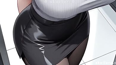 Itsuki Nakano’s Juicy Gift Returns for a Sticky Surprise anime hentai schoolgirl