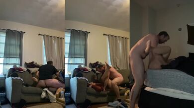 Cuckold cleanup hot slut slammed at hotel pawg creampie