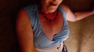 Gavin the Delivery Driver ruined her panties until she was choking on pleasure