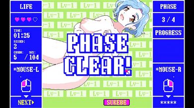 Sukebe Blocks Full Gameplay ruined by overlust fantasy HD Tits