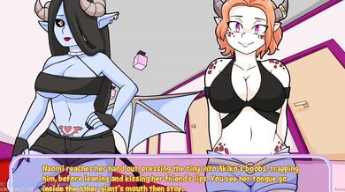 Giantess Crushes Hallway Tiny Boys With Her Foot in Magical Mishaps Ep3