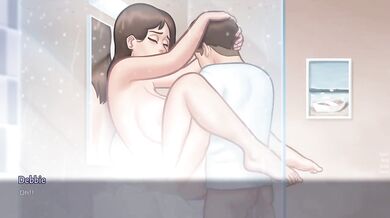 Hot landlady creampies me raw in summertime saga gaming hentai