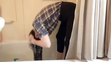 Forbidden bliss claimed wet pussy drips in japanese pleasure
