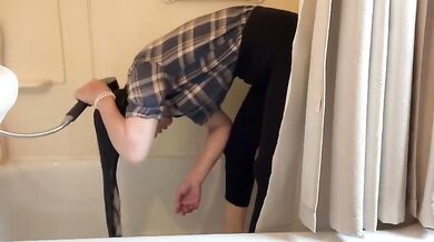 Forbidden bliss claimed wet pussy drips in japanese pleasure