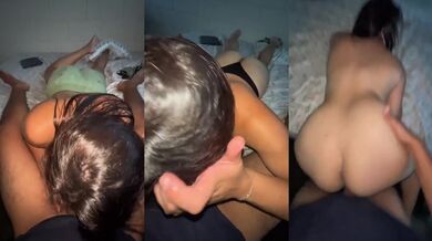 Step sister wants my cock then rides me like a bitch