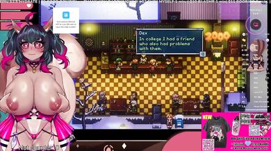 Vtuber Sif Avellana Gets Destroyed by Planet Lust Hentai Game in Lewd Fansly Highlight