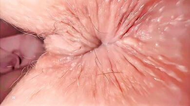 18 year old virgin butthole close up solo deep anal stretch