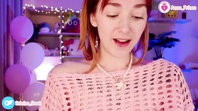Naughty ginger teen tease strips for red hot egg tease unboxing