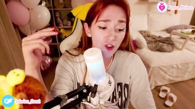 Ginger teen strips naked for karaoke tease tears