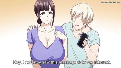 My milf stepmother destroyed in animated hentai HOT blowjob tits