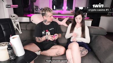 Pinkloving’s tattoo artist day two hard rough sex cumshot creampie