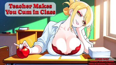 Teacher makes you cum in class audio roleplay humiliation
