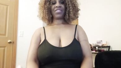 Ebony Dominatrix Pisses All Over Rocks