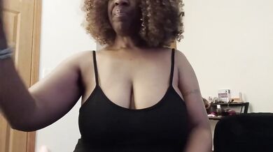 Ebony Dominatrix Pisses All Over Rocks