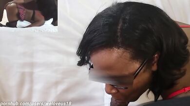 Handcuffed Ebony Bad Girl Gets Spanked Anal Vibrator Blowjob DP