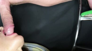Stepmom morning blowjob huge load swallowed deep throat creampie
