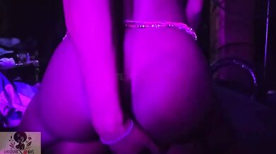 African Goddess rides DADDY Reverse Cowgirl tears through tight pussy