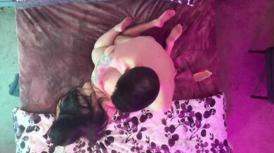 Big tits asian BBW destroyed by pleasure dom cumshot moaning orgasm