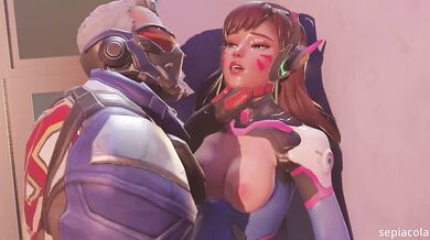 Dva gets destroyed by her daddy rough rough rough