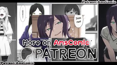 Big tits Hinata Hyuga gets destroyed in rough hentai blowjob cumshot