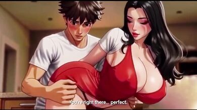 Big Ass Stepmom Seduces Stepson for Rough Anal Fucking Hentai