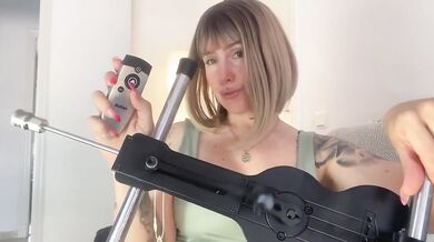 Blonde milf grinds dildo into hot squirt frenzy