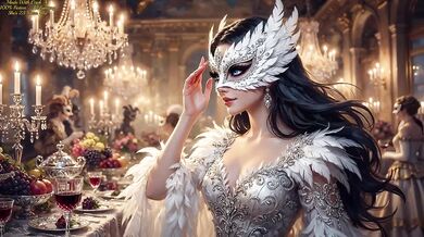 La Danse Mystere horny solo girl masquerade ball loud moaning fantasy