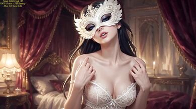 La Danse Mystere horny solo girl masquerade ball loud moaning fantasy