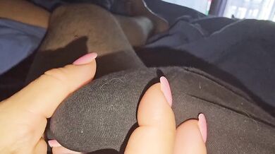 Slow tease on my pig nen denies a giant cumshot for Italian MILF