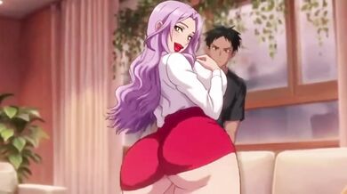 Step mom seduces stepson raw fucking when dad's away Hentai Anime