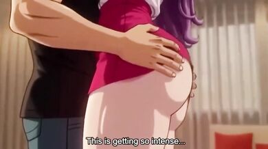 Step mom seduces stepson raw fucking when dad's away Hentai Anime