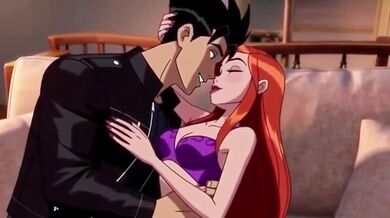 Kaven defiles Gwen in her first fucking virgin sex Hentai climax