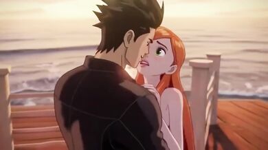 Kaven defiles Gwen in her first fucking virgin sex Hentai climax