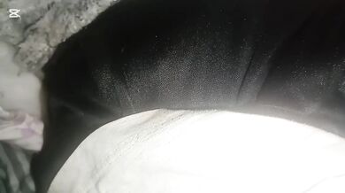 MILF latina deepthroats her husband's big dick gushing thick cream down her throat raw amateur blowjob